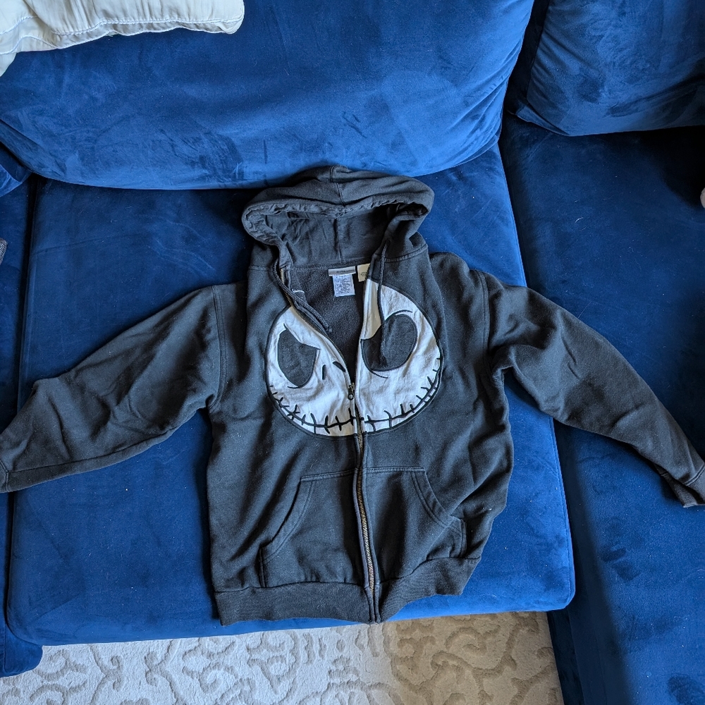 Nightmare Before Christmas Zip up Hoodie